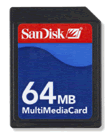 SanDisk MultiMedia Cards (MMC)